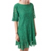 Koronkowa sukienka, zielona 1